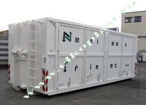 Abroll containere aderizate pentru transportul deseurilor animale