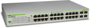 ALLIED TELESIS Switch WebSmart GS950 Series, 24 ports 10/100/1000T, 4 ports SFP, Web based
