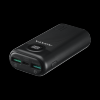 Acumulator extern ADATA 10000mAh, Quick Charge 3.0 + PD 22.5W, 2 x USB &amp, 1 x USB-C, P10000QCD 10.000 mAh, Total 3A, Negru