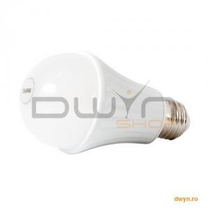 Bec LED BENQ A60A1, 720 lumeni, 10 W,montura E27, eficienta Efficacy (lm/W) 72, temperatura de culoa