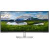 Monitor IPS LED Dell 34" P3421WM, WQHD (3440 x 1440), HDMI, DisplayPort, Ecran curbat, Negru/Argintiu