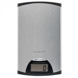 Cantar electronic digital de bucatarie SCARLETT SC-KS57P97 capacitate 5 kg Otel inoxidabil Gri