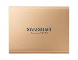 SAMSUNG MU-PA1T0G/EU Samsung External SSD T5 Portable, 1 TB, 540/540Mb/s, USB 3.1 Gen.2, GOLD
