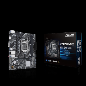 Placa de baza Asus PRIME H510M-K R2.0 LGA1200 DDR4 Placa de baza Asus PRIME H510M-K R2.0 LGA 1200, 2x DDR4, 1x VGA, 1x HDMI, 2x PCIe x16, 1x PCIe x1, 1x M.2, 4x SATA 6Gbps, mATX