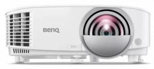 Videoproiector Benq MX808STH, DLP, XGA (1024 x 768), VGA, HDMI, USB, 3600 lumeni, Difuzor 10W (Alb)