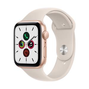 Smartwatch Apple Watch SE V2 GPS, Retina LTPO OLED Capacitive touchscreen 1.57", Bluetooth, Wi-Fi, Bratara Silicon 44mm, Carcasa Aluminiu, Rezistent la apa, Roz