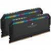 Memorie Corsair DOMINATOR PLATINUM XMP 3.0 Black Heatspreader, DDR5, 6000MT/s 32GB (2x16GB), CL30, RGB