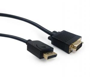 Cablu DISPLAYPORT - VGA tata,Gembird, CCP-DPM-VGAM-6 , 1.8m, calitate superioara tip tata-tata