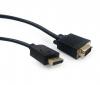 Cablu displayport - vga tata,gembird, ccp-dpm-vgam-6 , 1.8m,