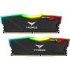 Memorie teamgroup t-force delta rgb black 32gb (2x16gb) ddr4 3600mhz
