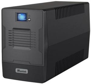 Ups Mustek Powermust 2000 Line Interactive Lcd (2000va / 1200w), Iec(2)/Schuko(2), Avr, Usb, Rj45, "2000-Lcd-Li-T30"