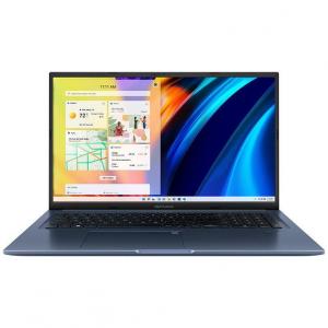 Laptop ASUS Vivobook  17X K1703ZA-AU080W, 17.3 inch FHD, Intel Core i7-12700H, 16GB RAM, 1TB SSD, Windows 11 Home, Albastru