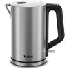 Fierbator tefal bronx ki513d10, inox, 1.7 l, 2200 w, filtru anticalcar