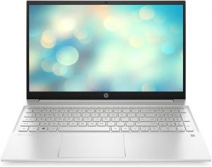 Laptop HP 15.6'' Pavilion 15-eh1041nq, FHD IPS, Procesor AMD Ryzen&trade; 7 5700U (8M Cache, up to 4.3 GHz), 8GB DDR4, 512GB SSD, Radeon, Win 11 Home, Natural Silver