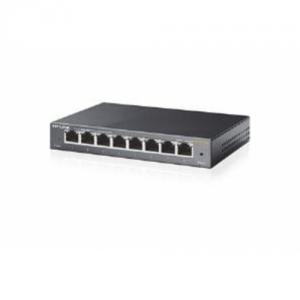 TP-Link, Switch 8 porturi Gigabit, Easy Smart, 16Gbps Capacity, Tag-based VLAN, QoS, IGMP Snooping,