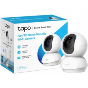 Camera de supraveghere Smart TP-Link Tapo C200 cu Pan/Tilt 360 grade, Full HD 1080P, Functie Baby Monitor Wireless Audio Video, Night Vision, Detectarea miscarilor, Two-Way Audio, Alarma sonora si luminoasa, Control Vocal, IP Wi-Fi, Mod Privacy, Alb