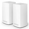 Sistem Wi-Fi Mesh Linksys WHW0102-EU AC1300, Dual-band Gigabit, MU-MIMO, cu acoperire completa pentru casa, Alba