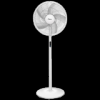 Ventilator 3-in-1 Midea FS40-18BR, 48 W, 40 cm, 8 viteze, timer 8H, display LED, telecomanda, debit de aer: 41m&sup3;/min, oscilatie&deg;, mod sleep, alb