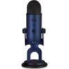 Microfon Profesional Blue Yeti USB, PC & Mac, Gaming, Podcast, Streaming, Recording, Multi-Pattern, Midnight Blue