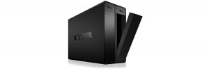 Carcasa externa HDD IcyBox 2x3,5'' Sistem RAID 2x3,5'' SATA HDD - USB3.0, negru