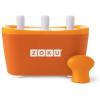 Aparat de inghetata ZOKU Quick Pop Maker ZK101 OR, 3 incinte, 7 minute, nu contine BPA, Portocaliu