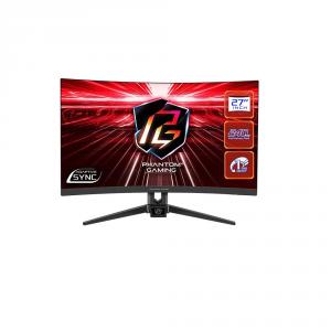 Monitor Gaming VA LED Asrock 27" PG27F15RS1A, Full HD (1920 x 1080), HDMI, DisplayPort, AMD FreeSync, Ecran Curbat, Boxe, 240 Hz, 1 ms, Negru