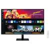 Monitor VA LED Samsung 32" M7 LS32BM700UPXEN, Ultra HD (3840 x 2160), HDMI, Bluetooth, Smart TV Experience, Boxe, Negru