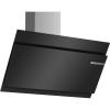 Hota incorporabila decorativa Bosch DWK98JQ60, Putere de absorbtie 840 mc/h, 1 motor, 90 cm, Negru