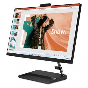 All-In-One PC Lenovo IdeaCentre AIO 3 27IAP7, 27 inch FHD IPS, Procesor Intel&reg; Core&trade; i5-1240P 4.4GHz Alder Lake, 8GB RAM, 512GB SSD, Iris Xe Graphics, Camera Web, no OS