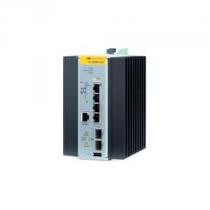 Allied Telesis AT-IE200-6FP-80 Managed Industrial switch with 2 x 100/1000 SFP, 4 x 10/100TX PoE+