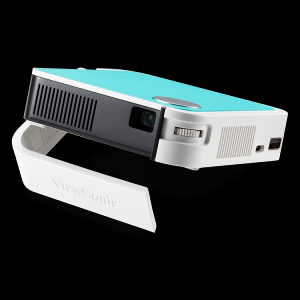Videoproiector ViewSonic M1 mini Plus, DLP LED, 50 lumeni, WVGA (854x480), Contrast 120.000:1, HDMI, WiFi, Bluetooth