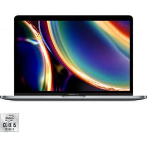 Laptop Apple MacBook Pro 13" 2020 Touch Bar, procesor Intel&reg; Core&trade; i5 2.0GHz, 16GB, 512GB SSD, Intel Iris Plus Graphics 128MB, Space Grey, INT KB