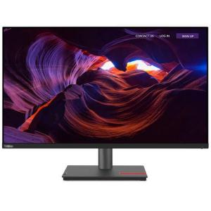 Monitor IPS LED Lenovo ThinkVision 31.5" P32p-30, UHD (3840 x 2160), HDMI, DisplayPort, Pivot, Negru