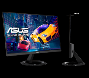 Monitor Gaming IPS LED ASUS 27" VZ279HEG1R, Full HD (1920 x 1080), VGA, HDMI, 75 Hz, 1 ms, FreeSync (Negru)