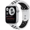 Smartwatch Apple Watch S6 Nike, Retina LTPO OLED Capacitive touchscreen 1.78", Bluetooth, Wi-Fi, Bratara Silicon 44mm, Carcasa Aluminiu, Rezistent la apa (Alb/Negru)