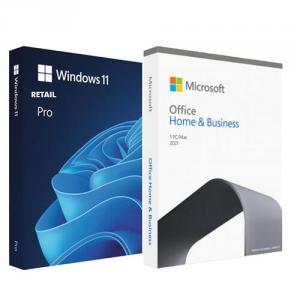 Sistem de operare Microsoft Pachet Special Licente Retail PRO: 1x Windows 11 PRO + 1x Office Home and Business 2021