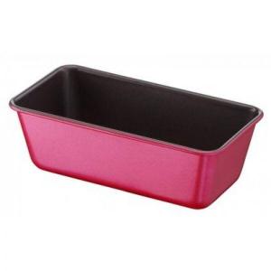 Set de 2 forme TEFAL CreaBake Long Cake J3079504, Pentru prajituri, Dimensiune 12.5x6.5cm, Din otel carbon, Suprafata antiaderenta, Compatibil cu Cake Factory Delices, Dulcis Grey-Holi Pink