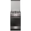 Aragaz Hansa FCGX520209, 4 arzatoare, Gaz, Aprindere electrica, Grill, Dispozitiv de siguranta plita, 50 cm, Inox