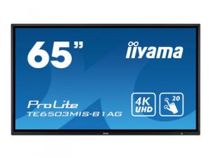 Monitor touch Iiyama ProLite TE6503MIS-B1AG 65" 24/7, 4K, AntiGlare, iiWare(Andorid), SlotPC, WiFi