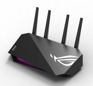 Router gaming wireless ASUS GS-AX3000, WiFi 6, MU-MIMO, Mobile Game Mode, compatibil PS5, Instant Guard, Gear Accelerator, 4 antene Wi-Fi