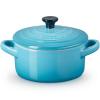 Oala cu capac Le Creuset Stoneware Collection Petite Round Casserole 71901101700100 , Capacitate 0.25l,