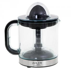 Storcator de citrice AD 4012, 60 W, 1,2 l, Doua conuri, Functie de pornire/oprire automata, Negru, Adler