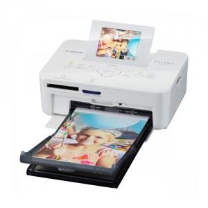 Imprimanta foto Canon SELPHY CP820 White, viteza printare color 47 sec - postcard 15x10 cm, rezoluti