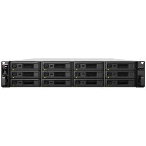Network Attached Storage Synology RackStation RS3621RPxs, 12-bay, Six Core Intel Xeon D-1531, 8 GB DDR4 ECC UDIMM, 2 x USB 3.2 gen1, 2 x Expansion Port
