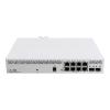 Switch mikrotik, cloud smart css610-8p-2s+in, 8x