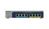 NETGEAR 8-port Ultra60 PoE++ Multi-Gigabit (2.5G) Ethernet Plus Switch Fara management L2/L3 2.5G Ethernet (100/1000/2500) Power over Ethernet (PoE)