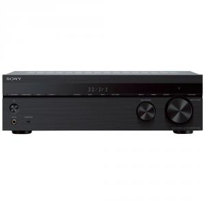 Receiver AV SONY STR-DH590, 5.2 canale, Hi-Res, 4K HDR, 3D, 5 x 145 W, Amplificator, Bluetooth, Tuner FM, Negru