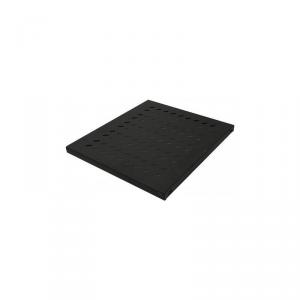 Raft fix Intellinet, 1U pentru rack 19", adancime 525mm, sarcina maxima 50Kg, vopsea antistatic, otel 1mm "712538"