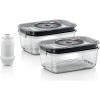 Set accesorii bosch mszv6fsg2, pentru blender de mana cu vacuum,