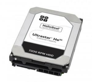 WESTERN DIGITAL Ultrastar HE10 8TB HDD SAS 12Gb/s 512E ISE 7200Rpm HUH721008AL5200 24x7 3.5inch Bulk